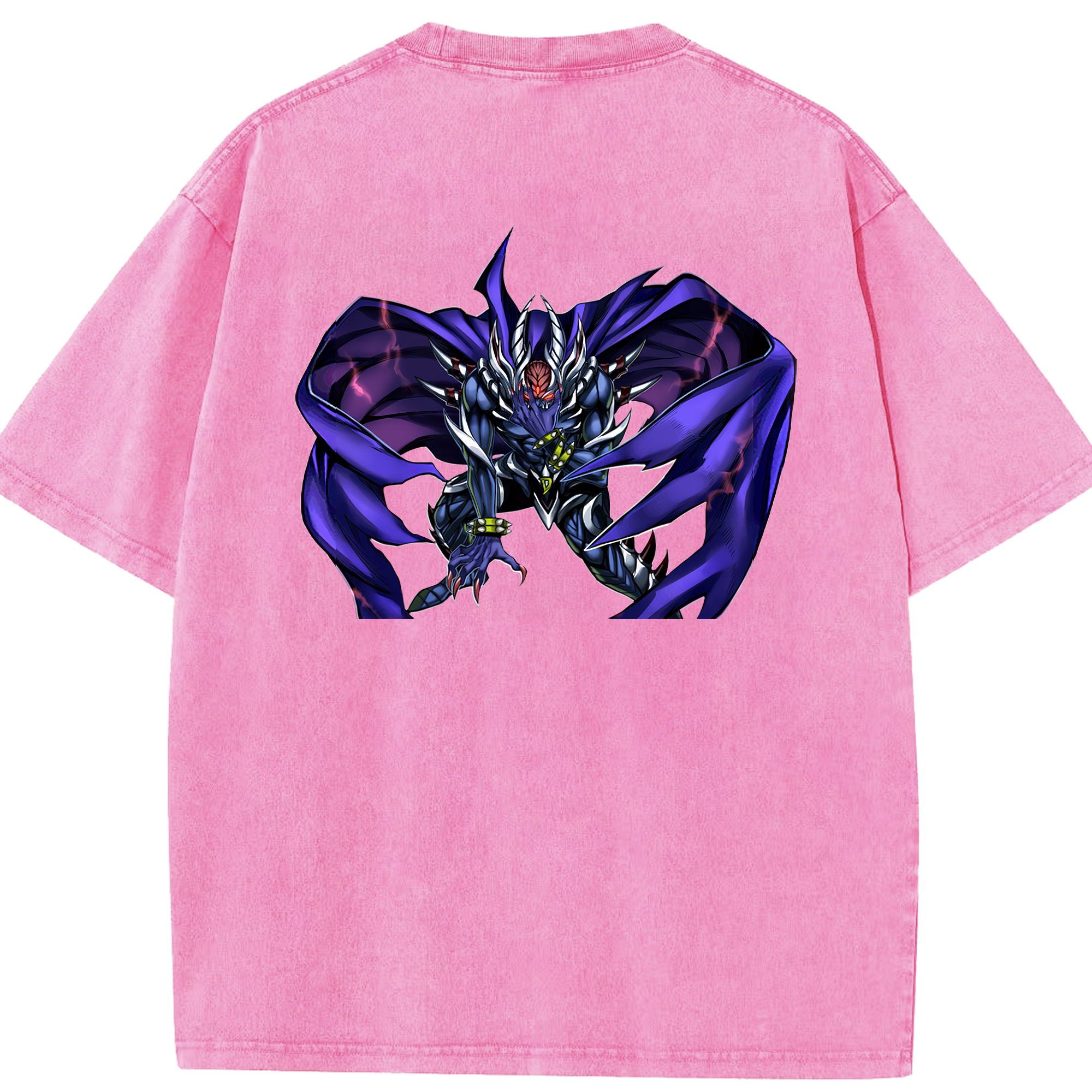 （画像用） 遊☆戯☆王 Yu-Gi-Oh! 綿100% ヴィンテージ風 半袖Tシャツ（背面プリント）